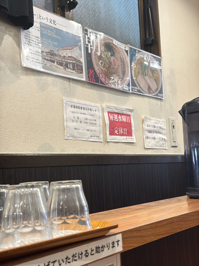 【東京 錦糸町】喜多方朝ラーメン！喜多方食堂 山海
