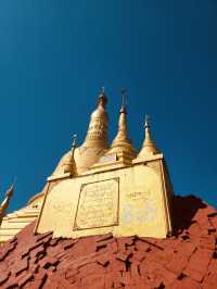 Kyaik Pun Pagoda: Where Four Golden Buddhas Meet Under the Myanmar Sky