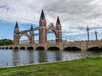 Burqin’s Internet-Famous Bridge: Kanas Tower Bridge—A Gateway to a Fairy-Tale World