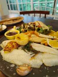 คาเฟ่ร้านอาหาร  จ.เลย ขากลับจากงานผีตาโขน