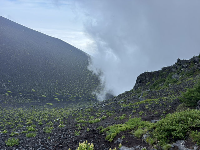 Climbing Mt. Fuji at one day 