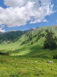 Majestic Beauty of Mengteke Ancient Road in Tangbula, Nilk County