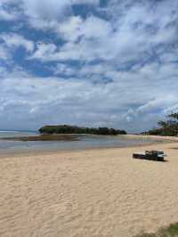 🌊 Tranquility in Layers: The Private Beach of Westin Nusa Dua 🐚
