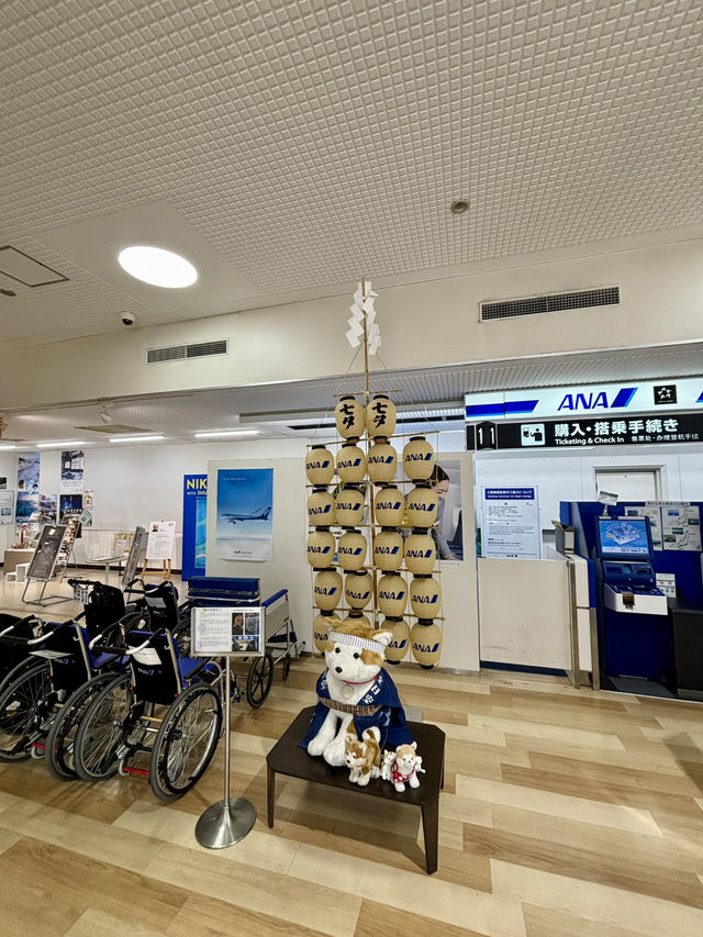 秋田機場：溫馨迷你的地方空港