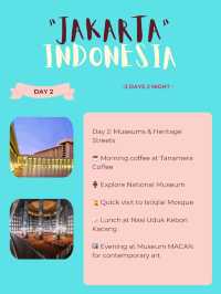 🇮🇩 Jakarta Itinerary 16: History & Colonial Charm 🏛️📜