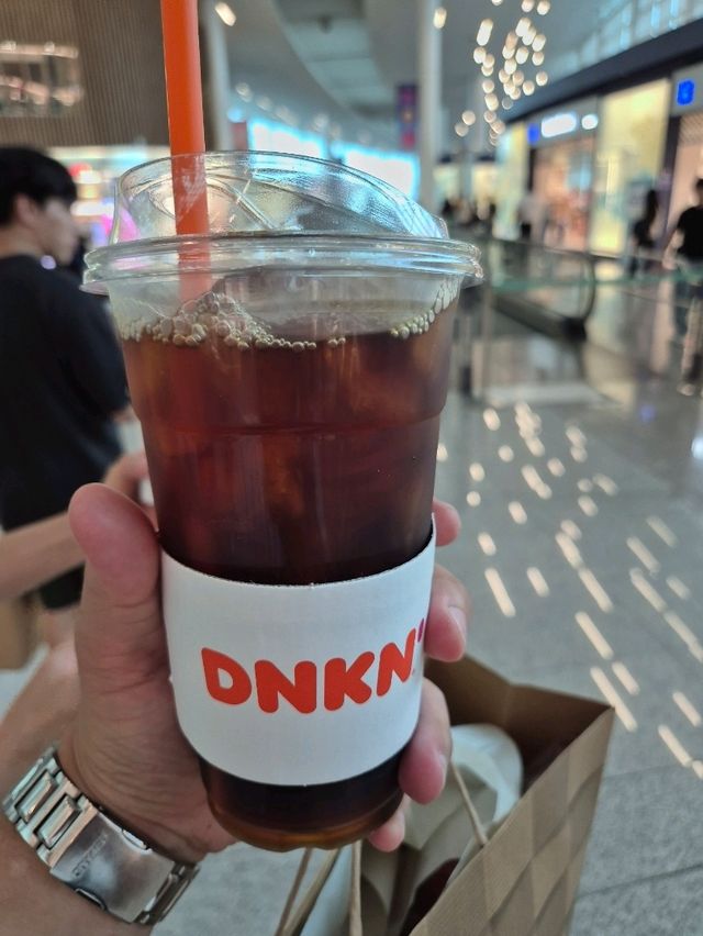 ☕ 항공기 탑승 전 커피 한 잔의 여유, 인천공항 T2 던킨도너츠 ☕