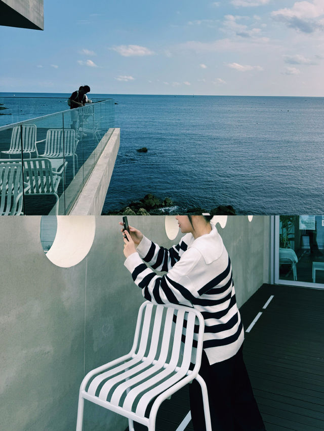 부산 바다를 한눈에 담은 코랄라니 카페의 여유