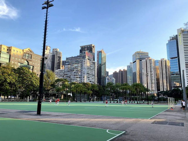 🌿 Green Heart of the City: Victoria Park, Hong Kong
