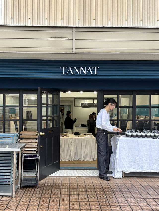 韓国で大人気のTANNATがついに東京でPOPUP🩵🩵