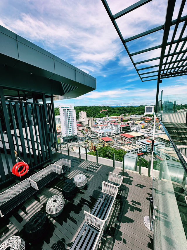 Skyline Sips Above Miri