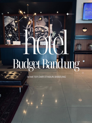 Hotel budget 50 meter dari stasiun Bandung 