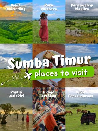 동숨바(Sumba Timur) 가볼 만한 곳.