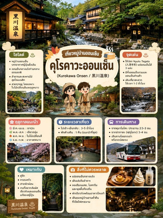 Kurokawa Onsen (黒川温泉)