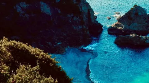  Corfu Kassiopi Castle to Mount Pantokrator Olive Switchback Sea Dome — Free Ruin, €6 Bus, €0 Panora — traveler post in Thinali