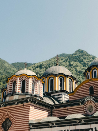 The World Heritage Rila Monastery in Bulgaria.