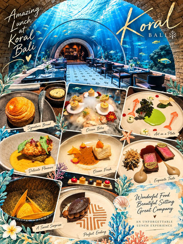 ✨ An Unforgettable Lunch at Koral Bali 🐠🌊 | Trip.com バリ島