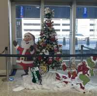 Little Elves visited the Harry Reid Airport