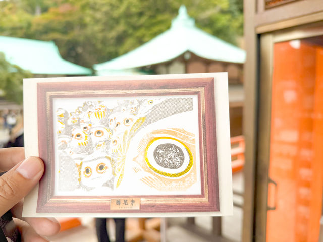 🌸 大阪必訪景點：勝尾寺！🎍