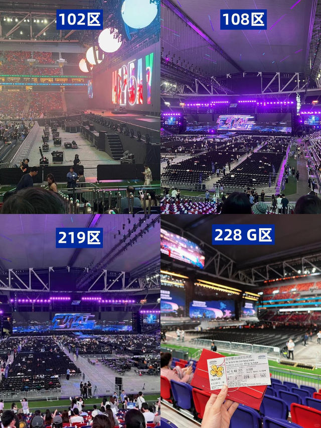 願SVT香港啟德場館每張票都能找到家——座位視角 願SVT香港啟德場館每張票都能找到家——座位視角