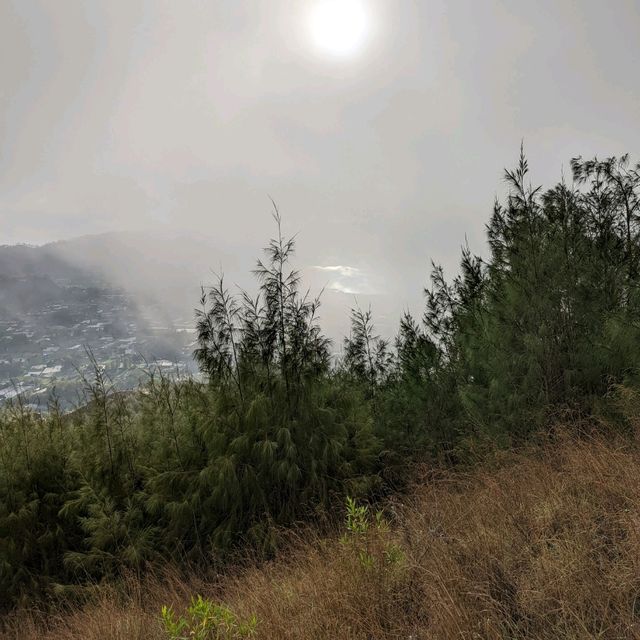 The second highest peak in Bali, mount Batur 