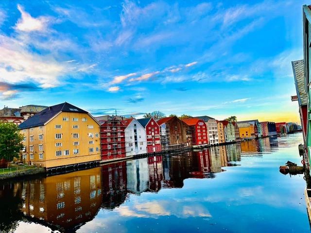 挪威🇳🇴景點-特隆赫姆老城橋