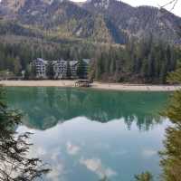 Incredible lake between Austrian and Italy 