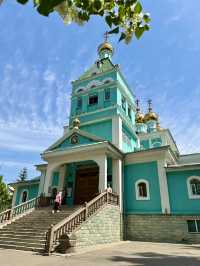 Spring Visit to the Beautiful St. Nicholas Cathedral, Almaty 