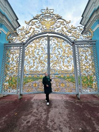 Catherine palace in Pushkin, Russia