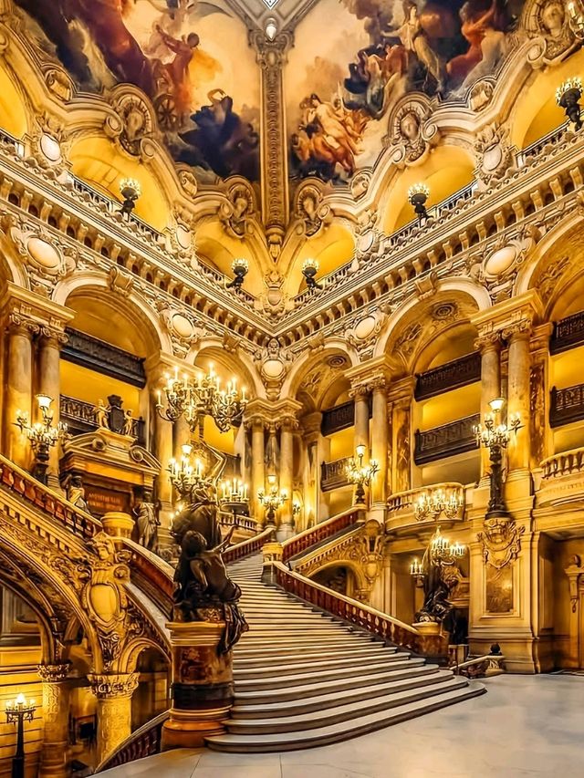 🎭 Palais Garnier: Parisian Opulence in Marble and Gold 🇫🇷✨