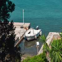 A Legendary Tiny Island with a Church in Corfu