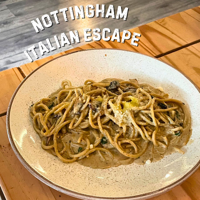 Nottingham🇬🇧A Cozy Italian Escape at Solo Grano – Mushrooms, Cream & Comfort 🍄🍝 ✨
