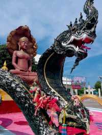 🏯 Wat Hin Thaen Lam Pachee – The Hundred-Million Glass Ship Temple