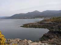 Skye Bridge and the village of Kyleakin 