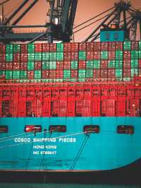 Worlds BUSIEST container port in Hong Kong