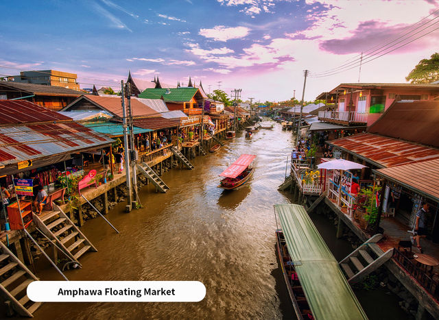 Where to find Floating Markets in Bangkok