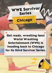 WWE Survivor Series Returning to Chicago