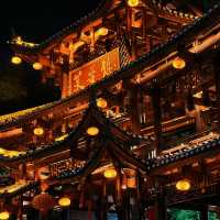 Beautiful ancient Chinese town 