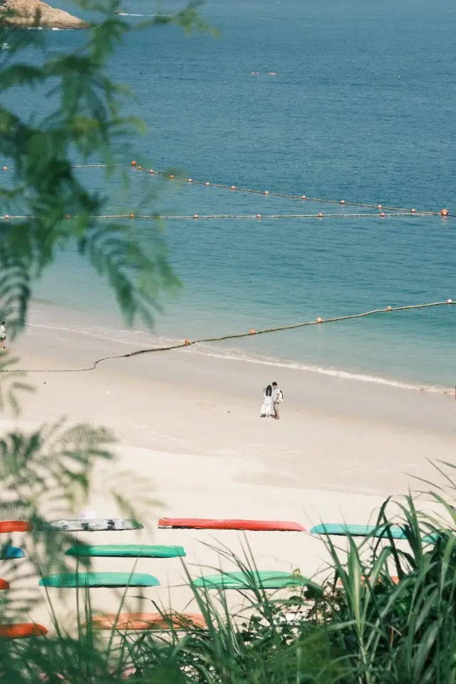 我宣布:這是我心中深圳最美的玻璃海白沙灘