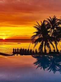 🌴越南隱世海灘小築，宛如仙境🌅