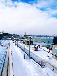 北海道必打卡～朝里～冬日裡最美海岸線