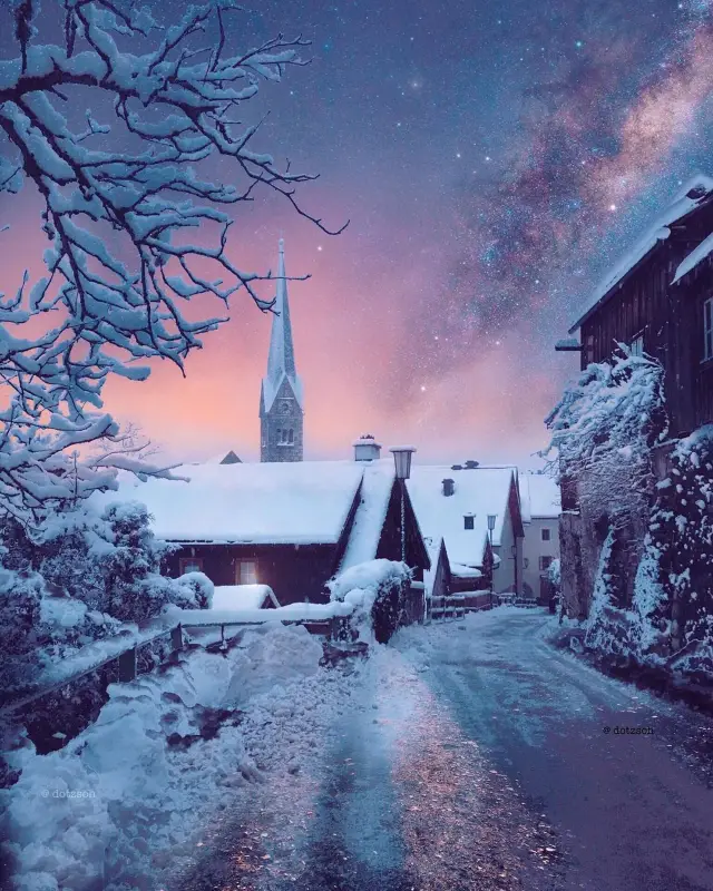 ✨❄️❄️🏘️🗻✨ A Little Winter Magic in Hallstatt: Austria's Wonderland of Wonde