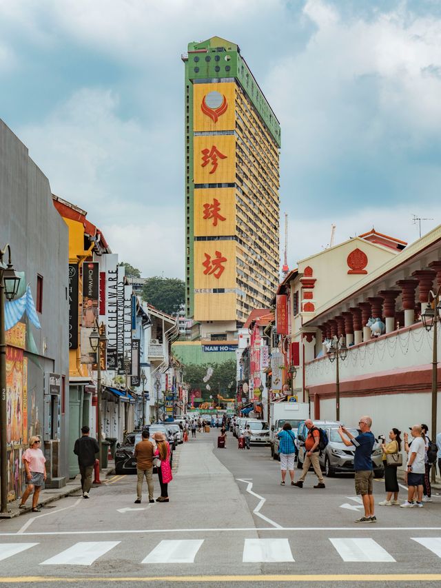 色彩斑斕的新加坡牛車水太適合citywalk了