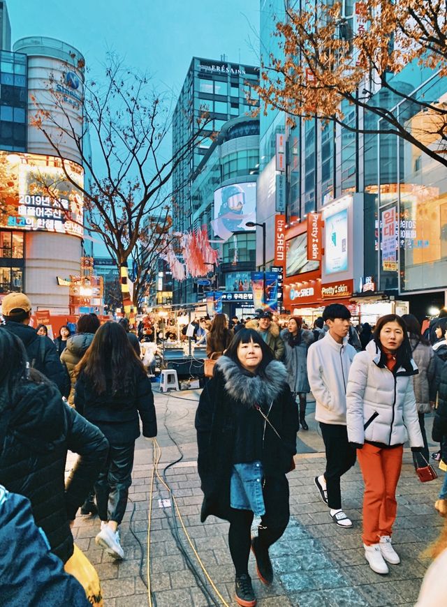 韓國首爾｜明洞步行街｜感受城市人文