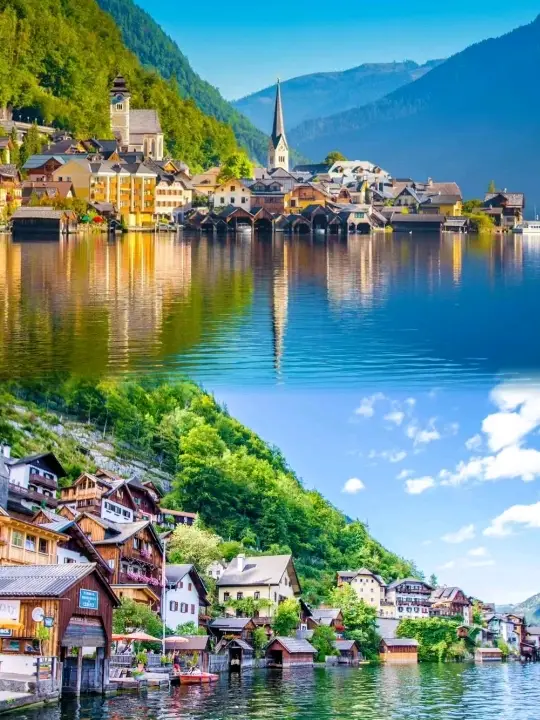 Mind-blowing Lake Hallstatt in Austria❤️🇦🇹