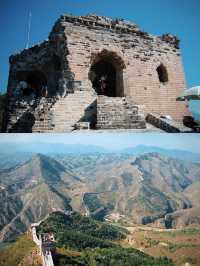 Autumnal Beauty in the Suburbs of Beijing | The Simatai Great Wall. Beacon Fires and Gunpowder Illuminate the Great Wall.