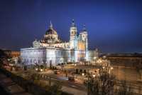 The only papally consecrated church in Spain: Madrid's Almudena Cathedral 🇪🇸