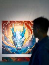 警告：上古神獸出沒在沉浸式神話展