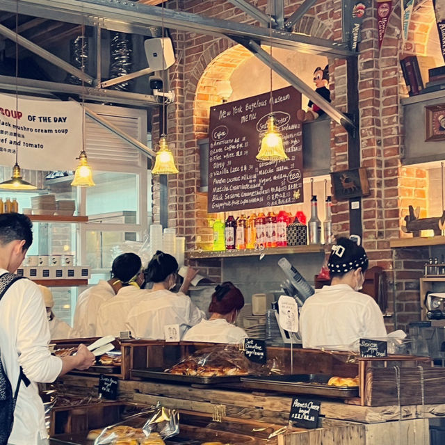 서울에는 런던베이글뮤지엄이 았으면 상하이에는 뉴욕베이글뮤지엄🥯