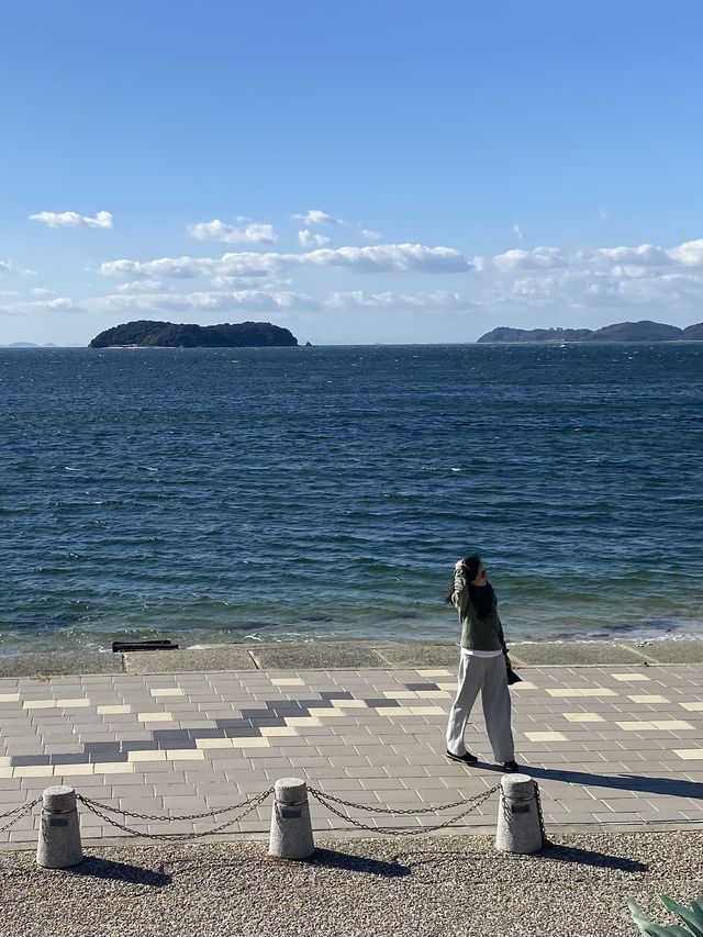 名古屋附近 蒲郡的海