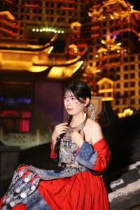 張家界七十二奇樓｜篝火表演&苗服精修照片